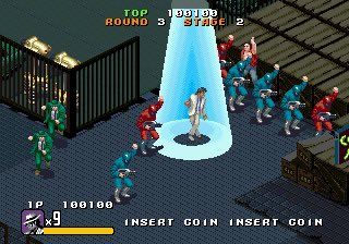 Special attacks in Michael Jackson's Moonwalker had all enemies dancing along.