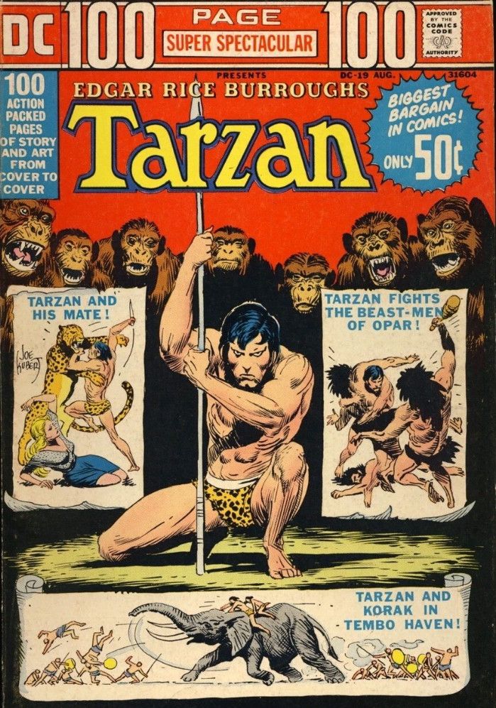 Tarzan King of the Apes and some of his friends and foes.