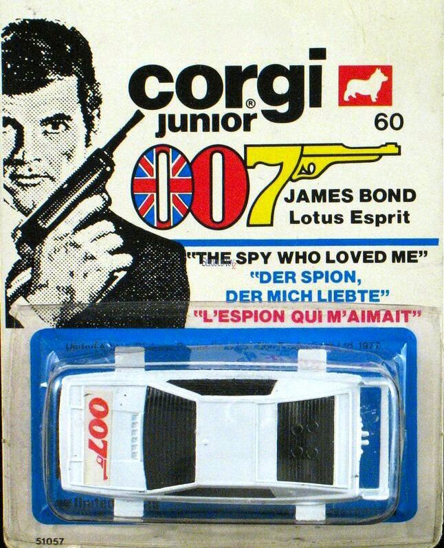Lotus Esprit submersible car toy from the film The Spy Who Loved Me.