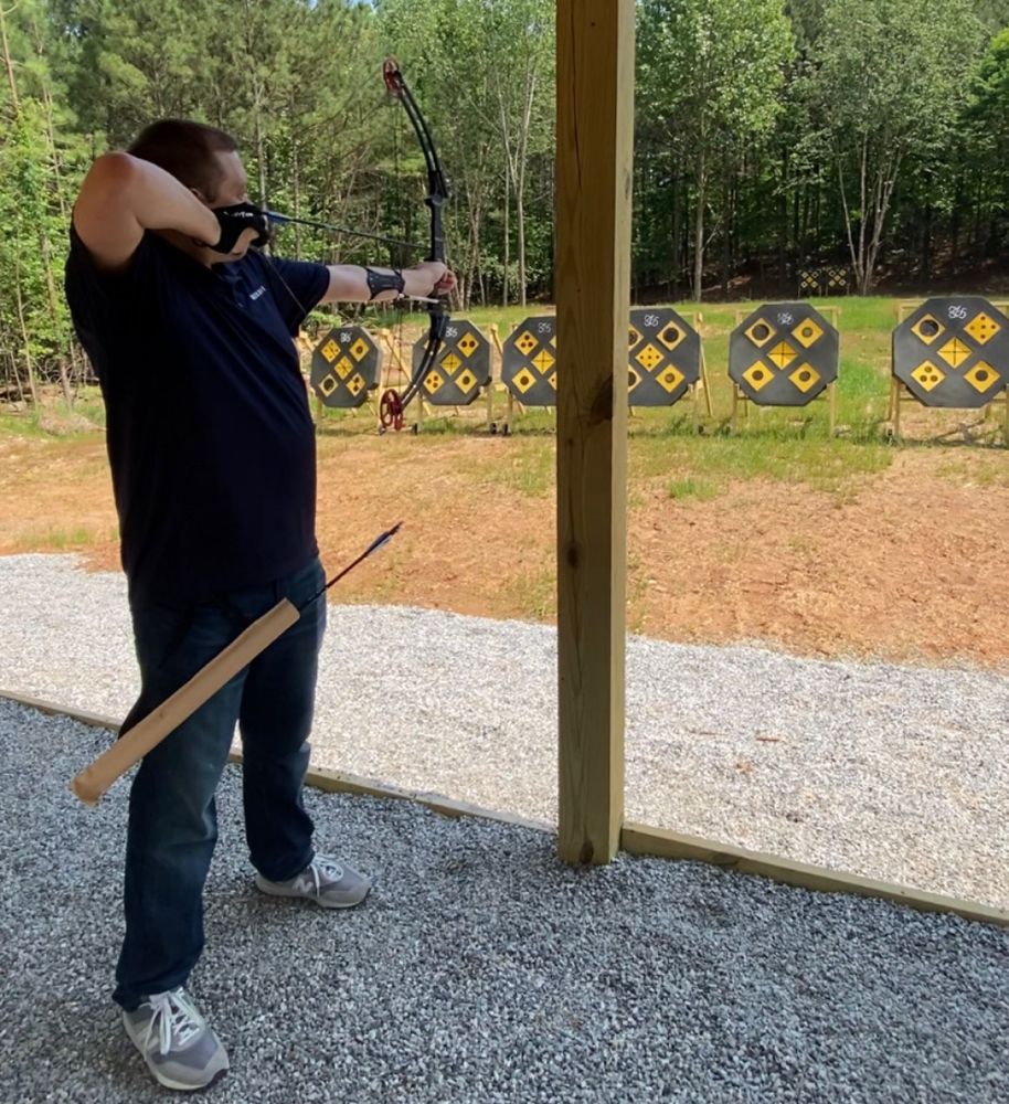 Picture of me shooting a bow