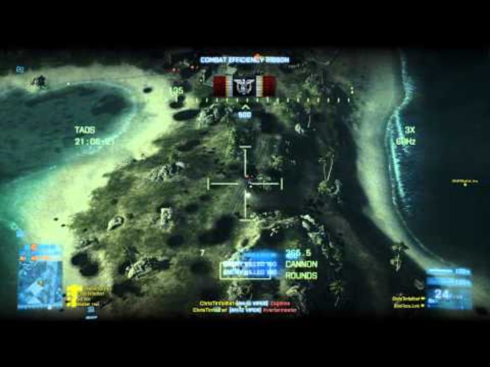 BF3 - BEAST Helicopter (92 kills in 11 minutes)