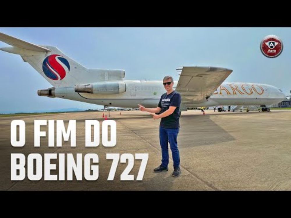 BOEING 727 - fizemos o ÚLTIMO VOO desse avião no Brasil