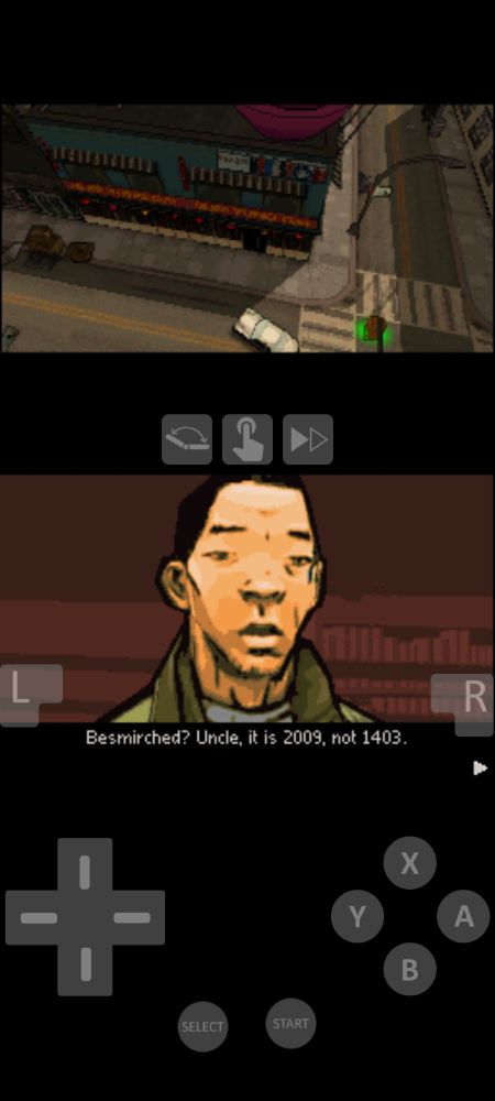 A young Chinese man who just arrived in the Liberty City, is baffled by his uncle's vocabulary.