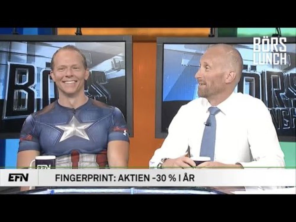 Därför ska du gå kort i Fingerprint | Börslunch