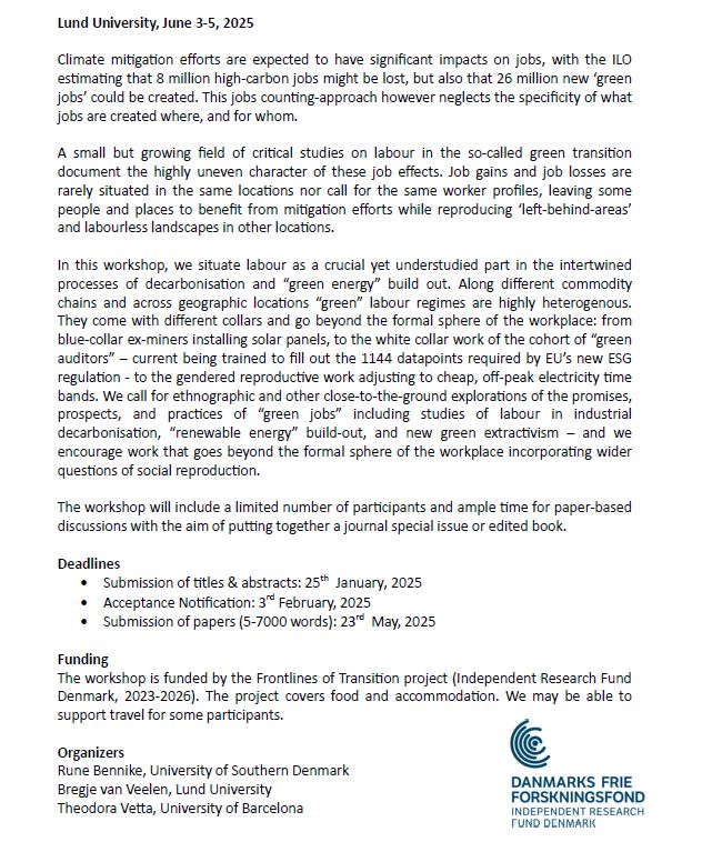 The full 'Call for Papers' text