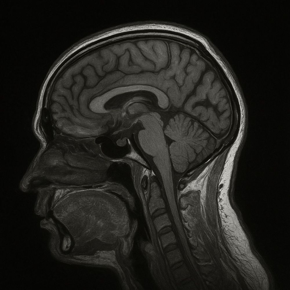 A DALLE-generated "photorealistic" MR image