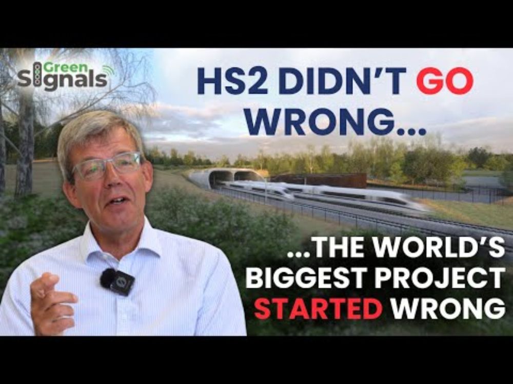 HS2 didn’t GO wrong  It STARTED wrong – James Stewart review interview
