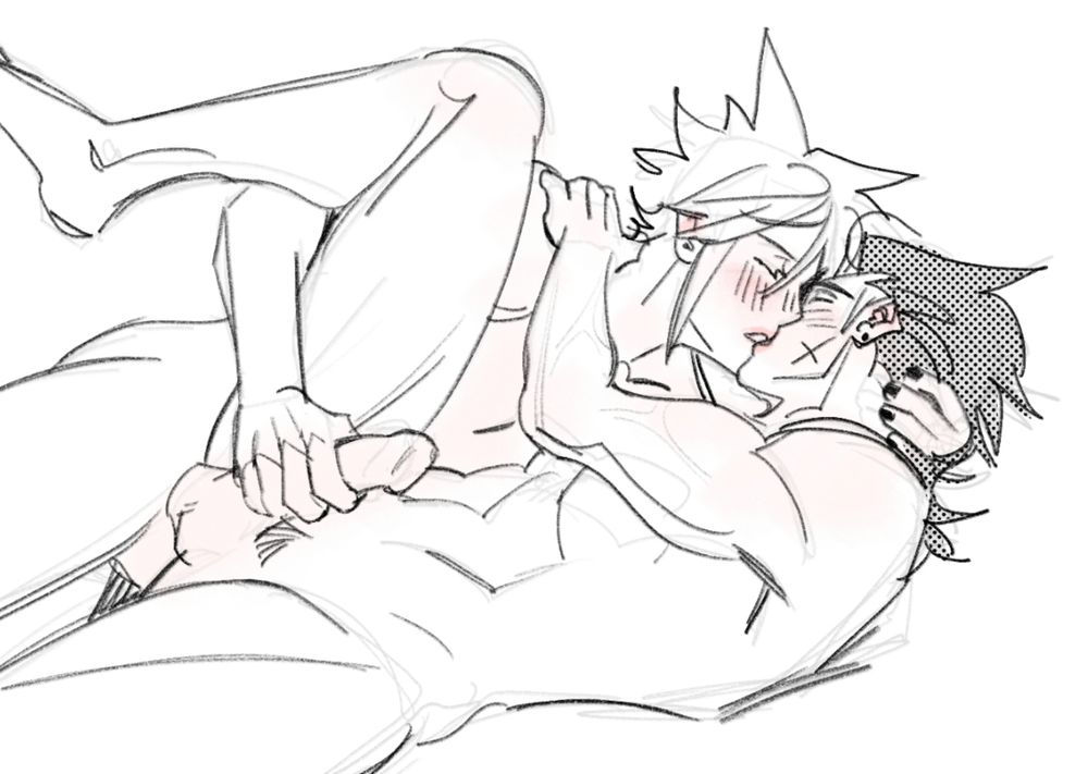 cloud fucking zack while they kiss each other tenderly 