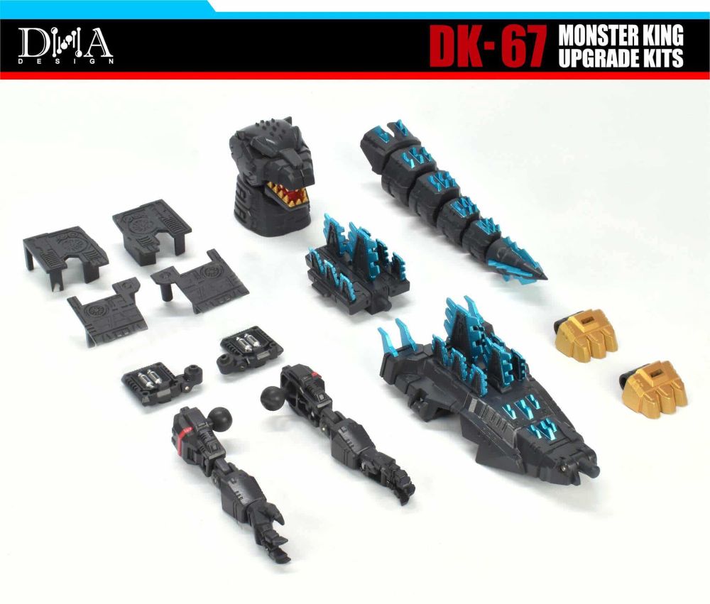 Upgrade kit for the TF X Godzilla crossover Grimlock/Godzilla release 