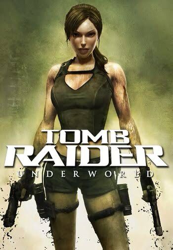 Capa do jogo de XBOX 360 Tomb Raider Underworld