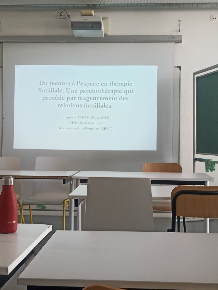 Photo du PowerPoint de la présentation d'Alice Feyeux