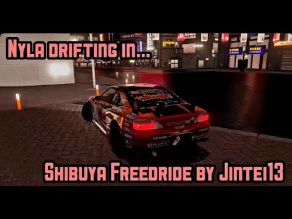 Shibuya Freeride Map by Jintei13 | VRChat driving