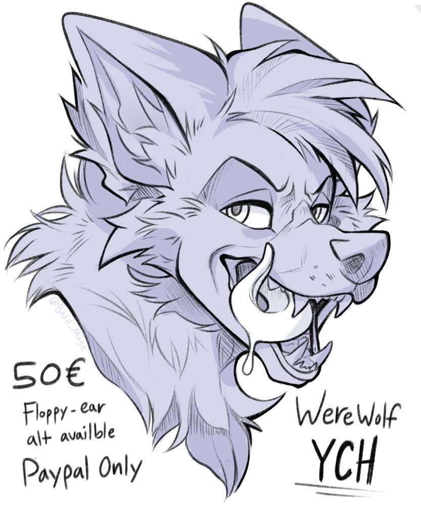 Anthromorphic werewolf design 