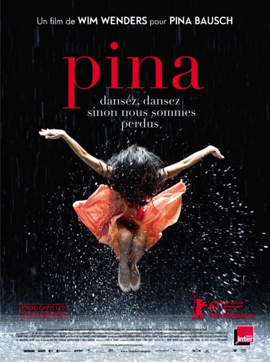 Affiche de Pina, film de Wim Wenders sur Pina Bausch 