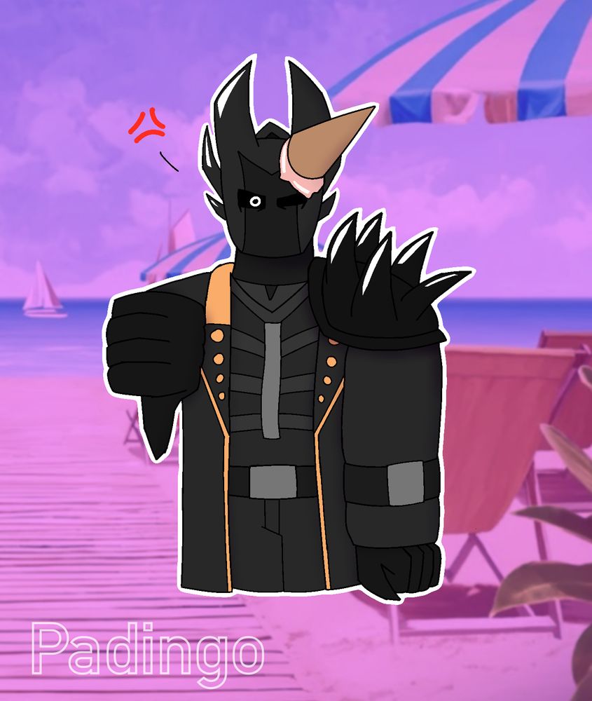 "ONE BIG THUMBS DOWN!!!"
Unknown Knight expressing a dislike for having ice cream thrown at them.