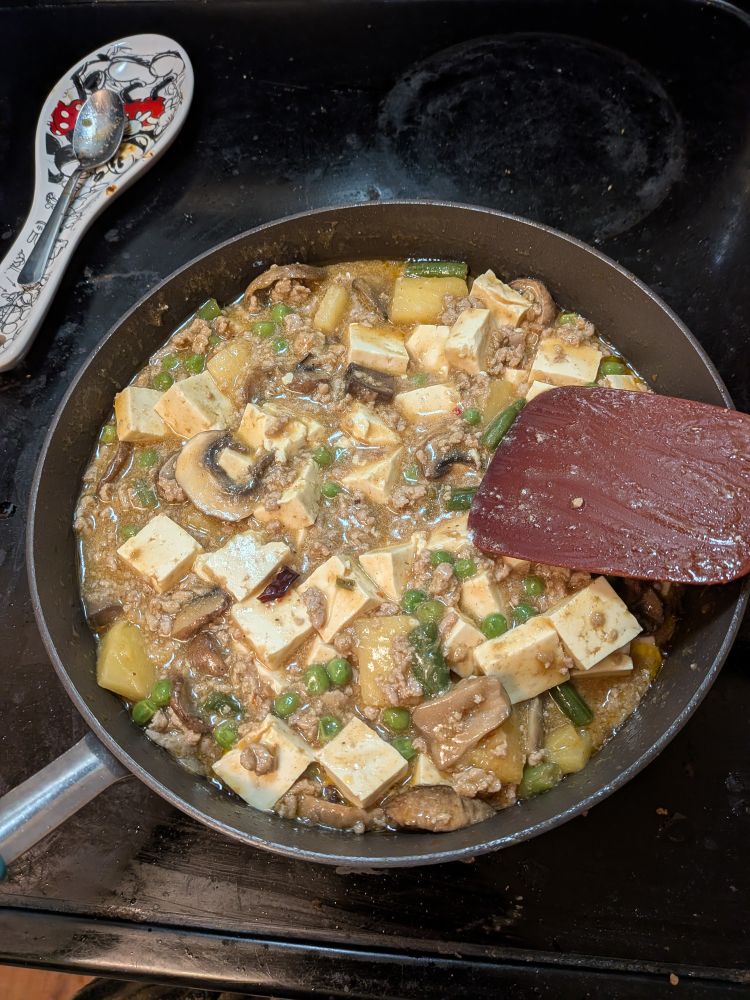Mapo tofu 