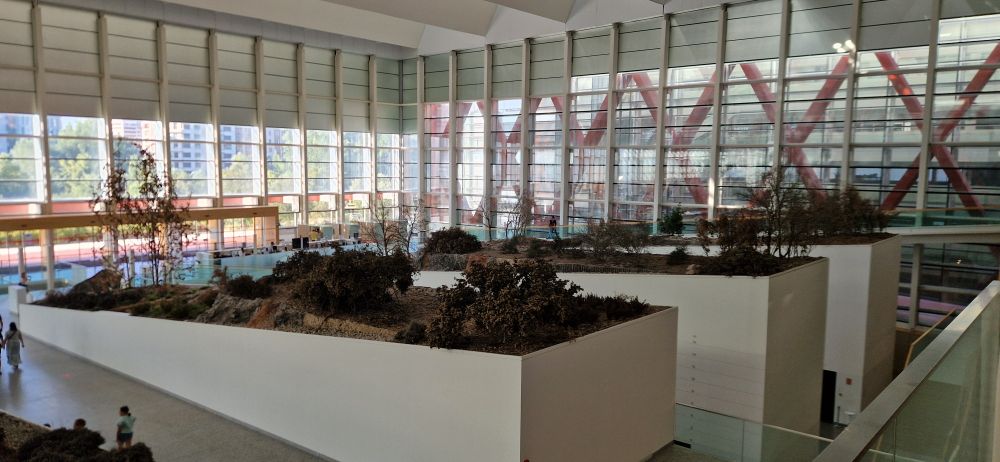 Foto del interior del Museo de la Evolución Humana en Burgos