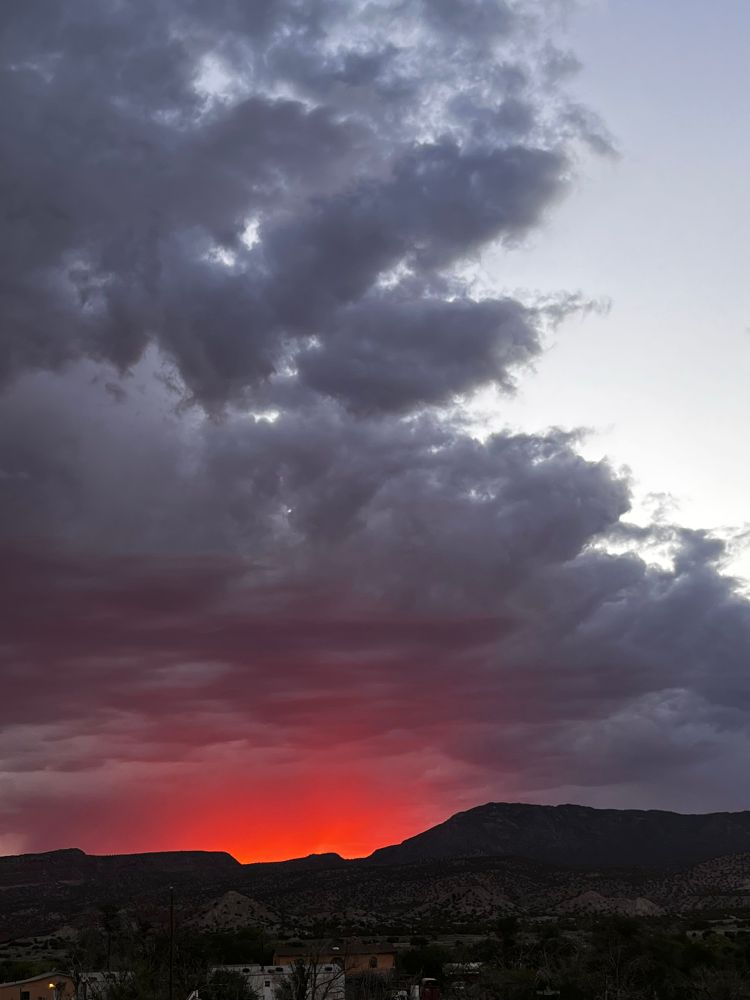 Jemez Pueblo sunset 