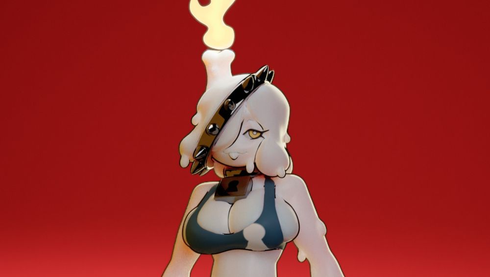 candle girl model
design by cereral