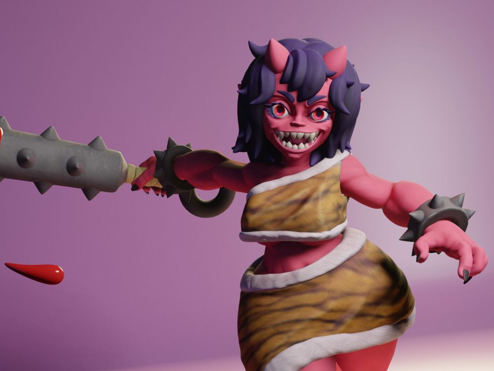 a red oni
design by me
