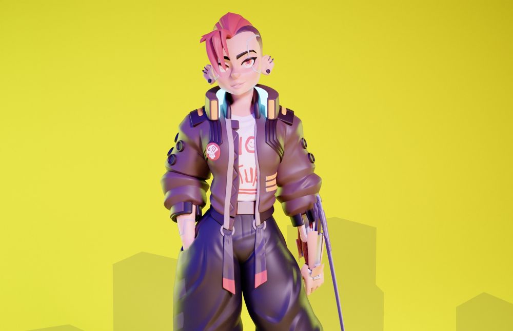 V from cyberpunk
design by Luigi Lucarelli