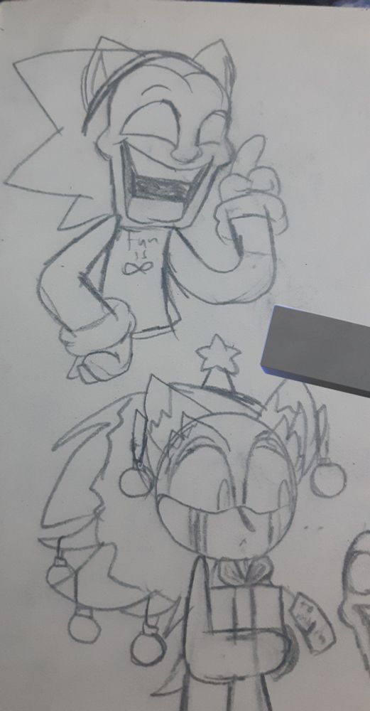 Reference i used for how i used to draw majin and Xenophanes 