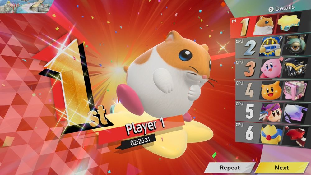 Rick from Kirby Air Riders. 