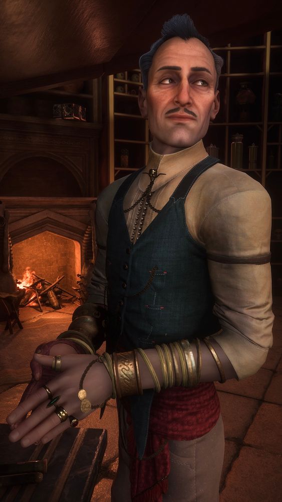 Screenshot of Emmrich from dragon age the veilguard 