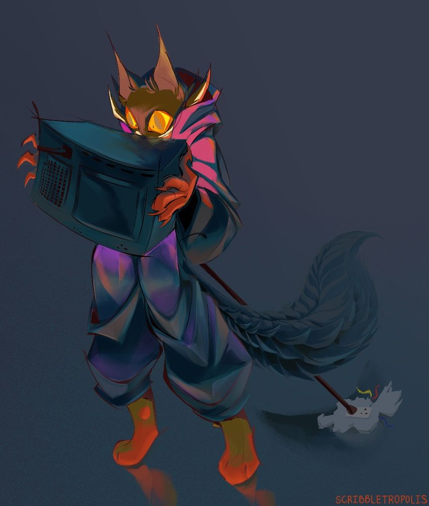 Art done by scribble

