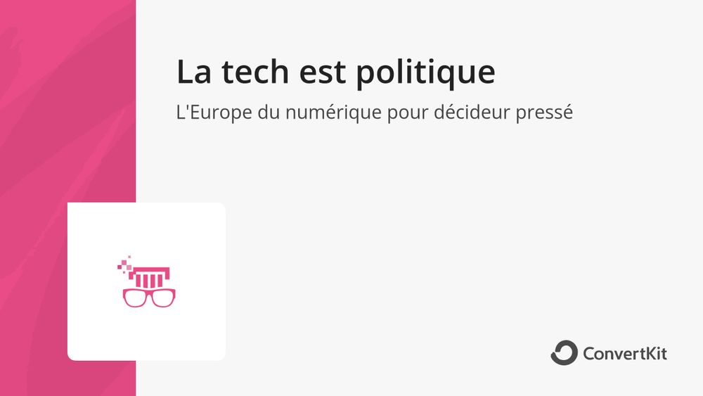 La tech est politique