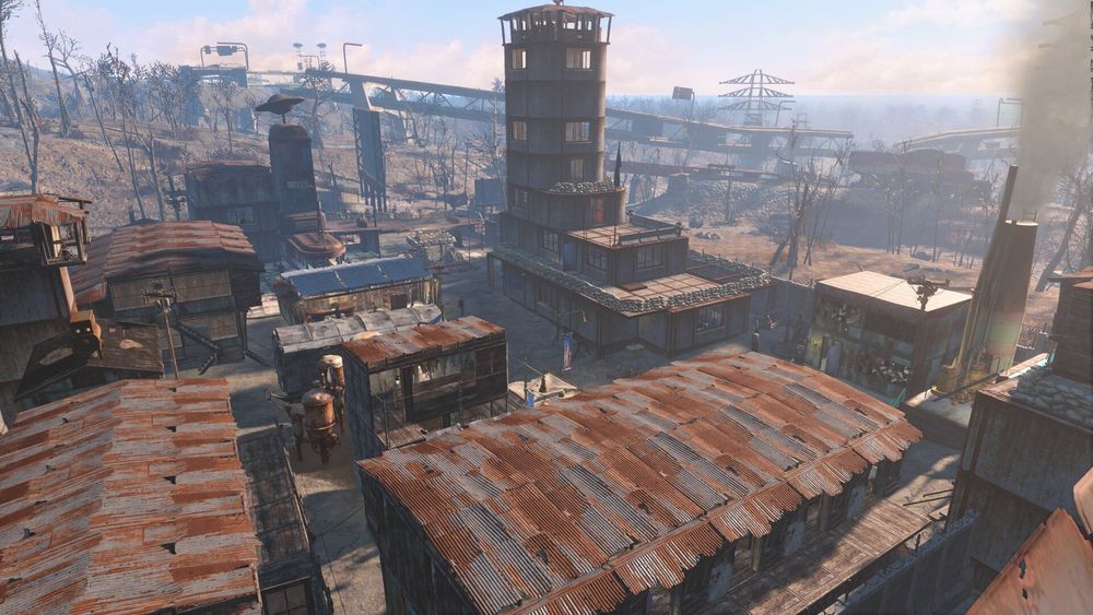 A fallout 4 settlement build.