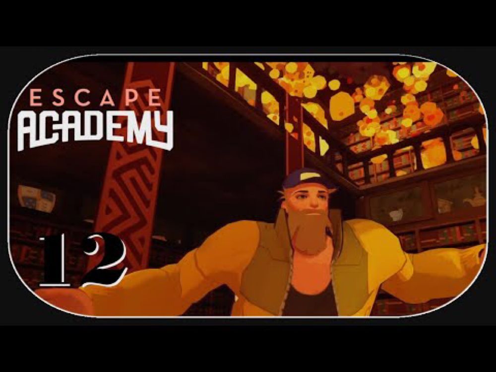 Escape Academy 🐺 12 🔑 Feuer in der Bibliothek