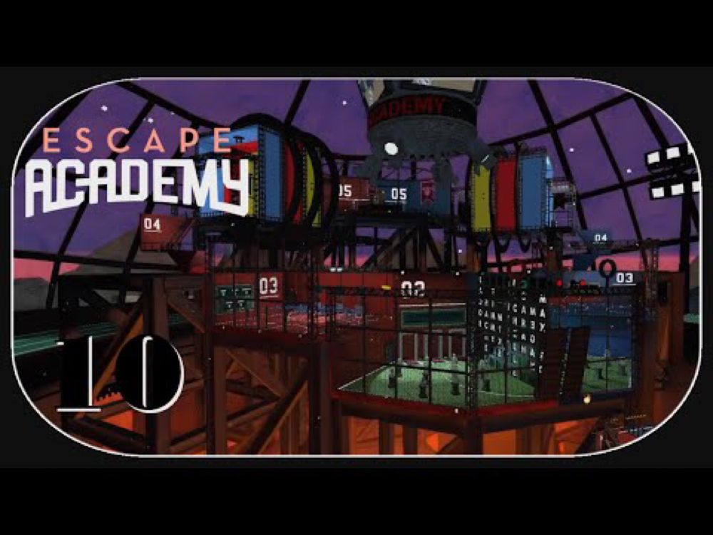 Escape Academy 🐺 10 🔑 Das Rennen 1/2