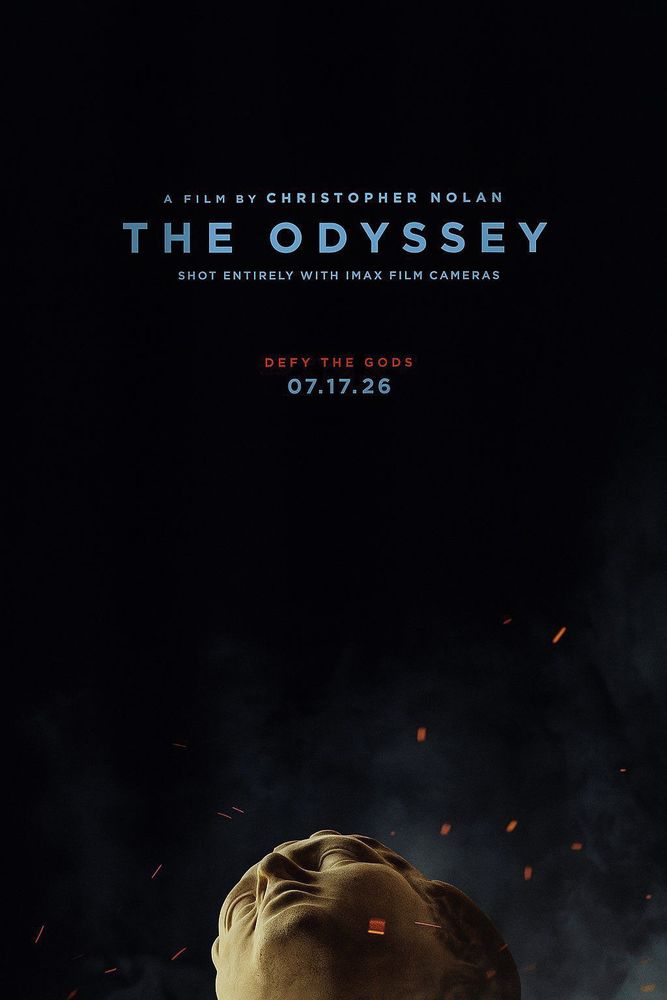 Movie poster for Christopher Nolan’s The Odyssey