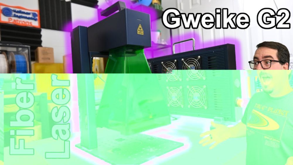 The Most Affordable Fiber Laser. Deep Metal Engraving, Color Stainless Steel and more! - Gweike G2