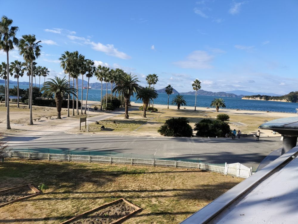 休暇村大久野島からの眺め