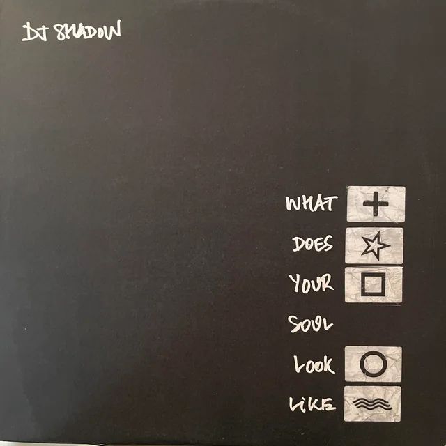 Record cover of 'What Does Your Soul Look Like' by DJ Shadow