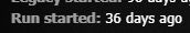 run started: 36 days ago (basically all spent working on this achievement)