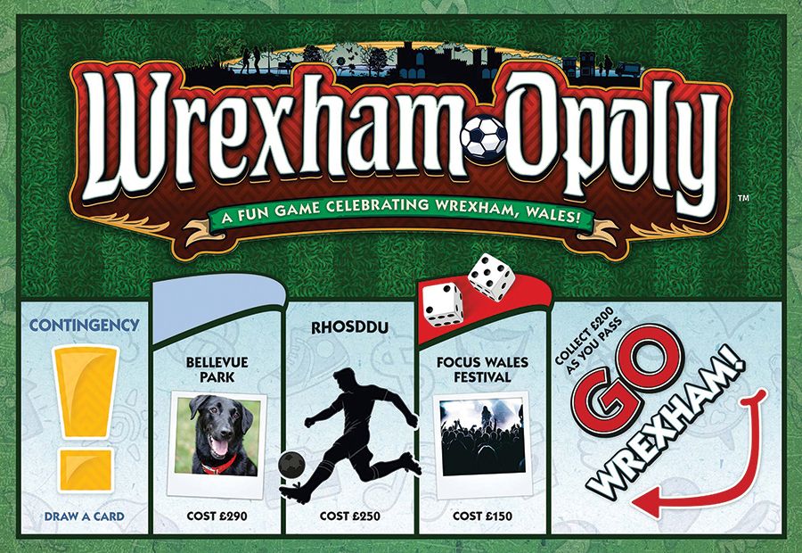 Box cover of Wrexham-Opoly