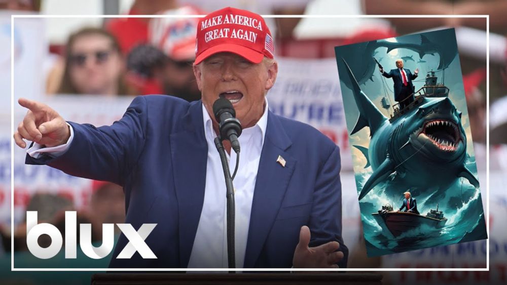 Trump's Shark Rant 🦈 - Las Vegas Rally | #blux