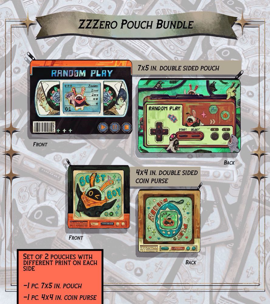 Zenless Zone Zero pouch bundle