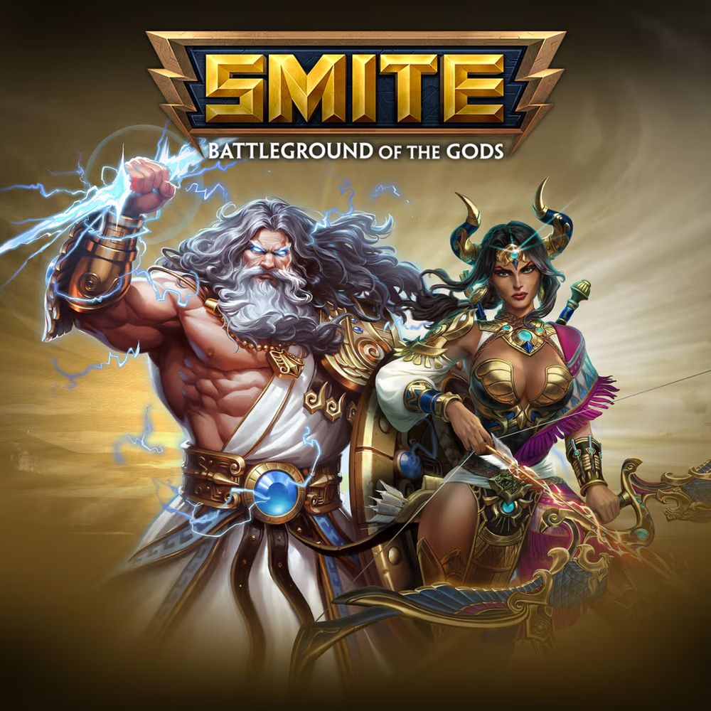 Cover art for the MOBA Smite