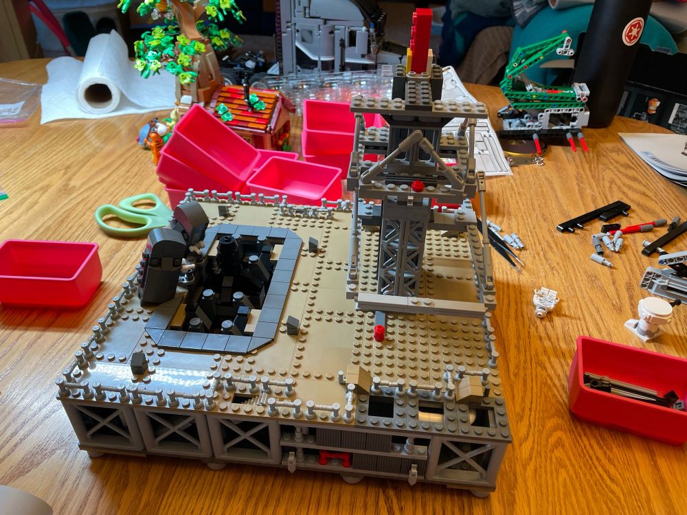 This is the build so far with Bags 1 through 11 completed for the Artemis LEGO set