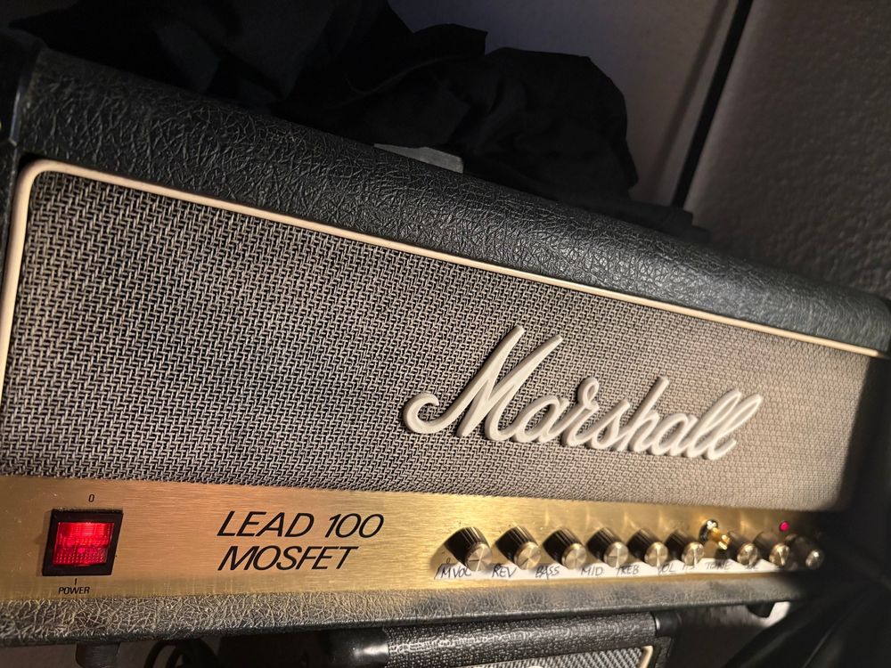 My Marshall Amp "Lead 100 Mosfet"