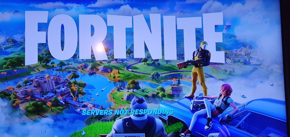 Fortnute still down after update, servers not responding 