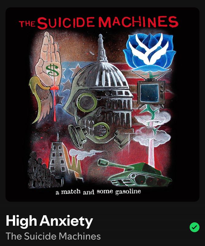 Screenshot of The Suicide Machines - High Anxiety