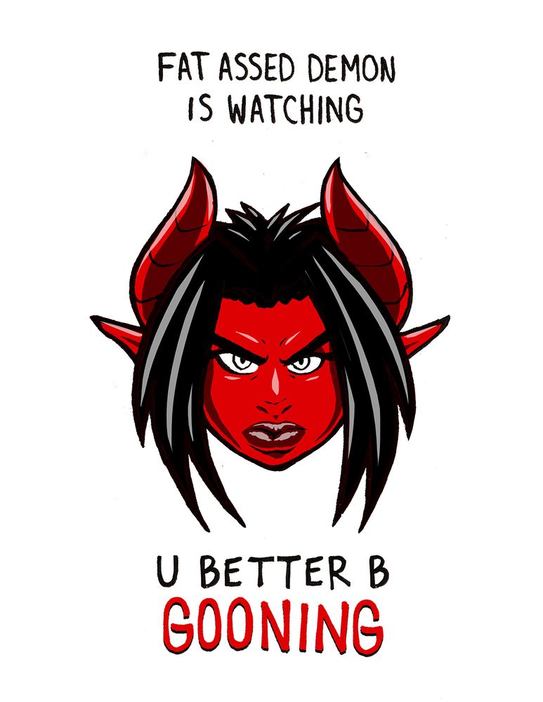 Fatima being and evil succuboss, and expecting results. 