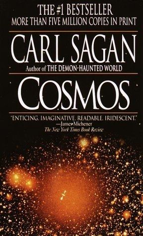 The paperback edition cover of Carl Sagan’s Cosmos