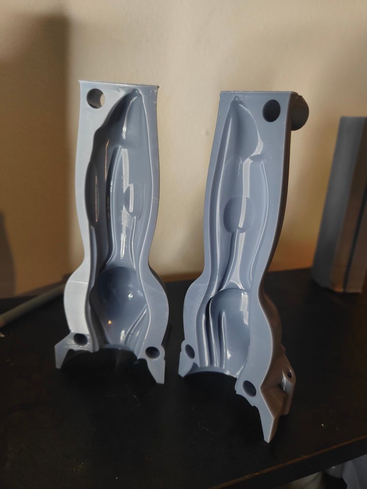 Dildo mould open