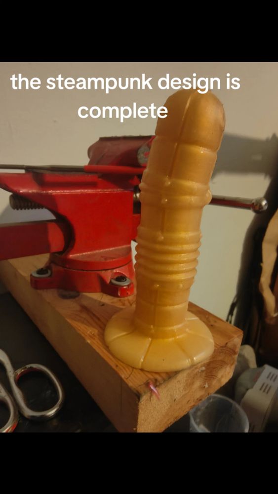 Steampunk dildo design 